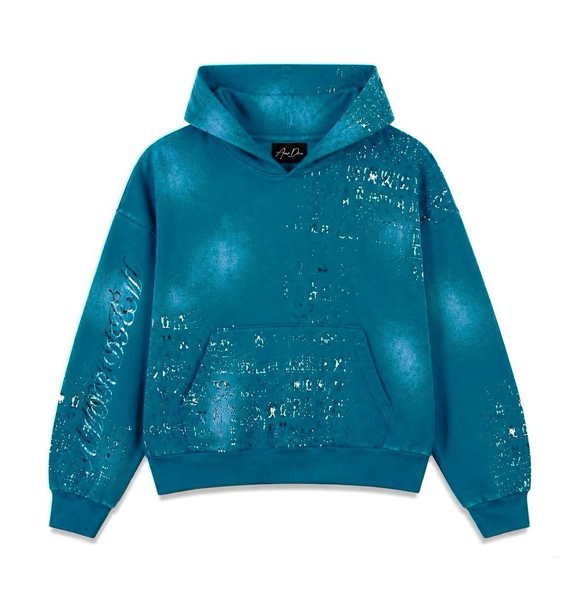 Hidden Glyphs Hoodie (Lake Blue)